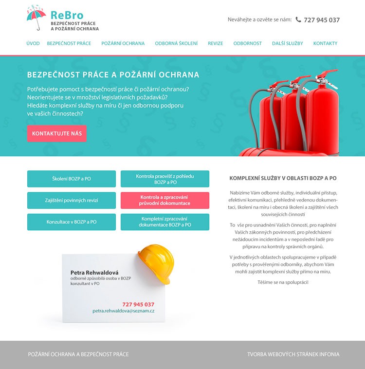 ReBro - požární ochrana