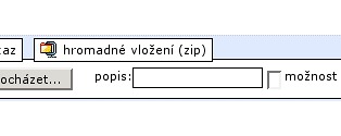 Vkládání příloh Vkládání příloh