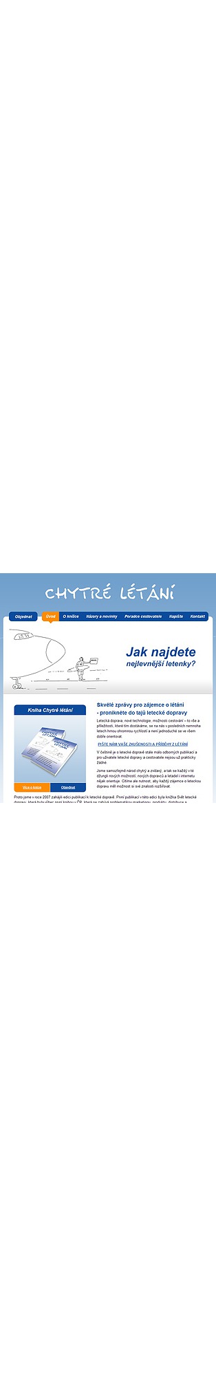 Kniha Chytré létání chytreletani.jpg